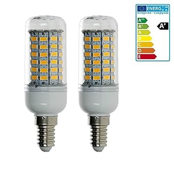 Ecd Germany 2 Er Set E14 Led Mais Birne Beleuchtung 10w 69 X