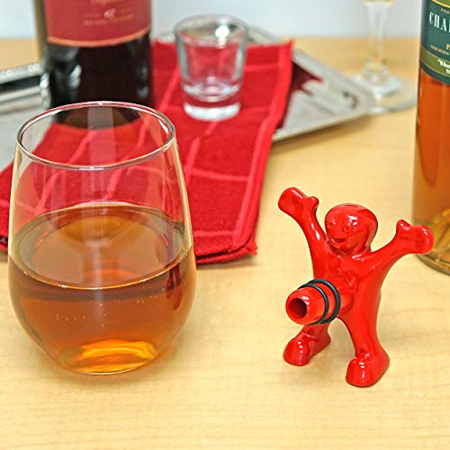 Fairly Odd Novelties FON10194 Sir Perky Novelty Wine Pourer, One Size