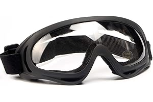 SPOSUNE Motorcycle Goggles Airsoft Goggles for Men Women UV400 Protective Windproof Dustproof Ski Goggles Safety Goggles