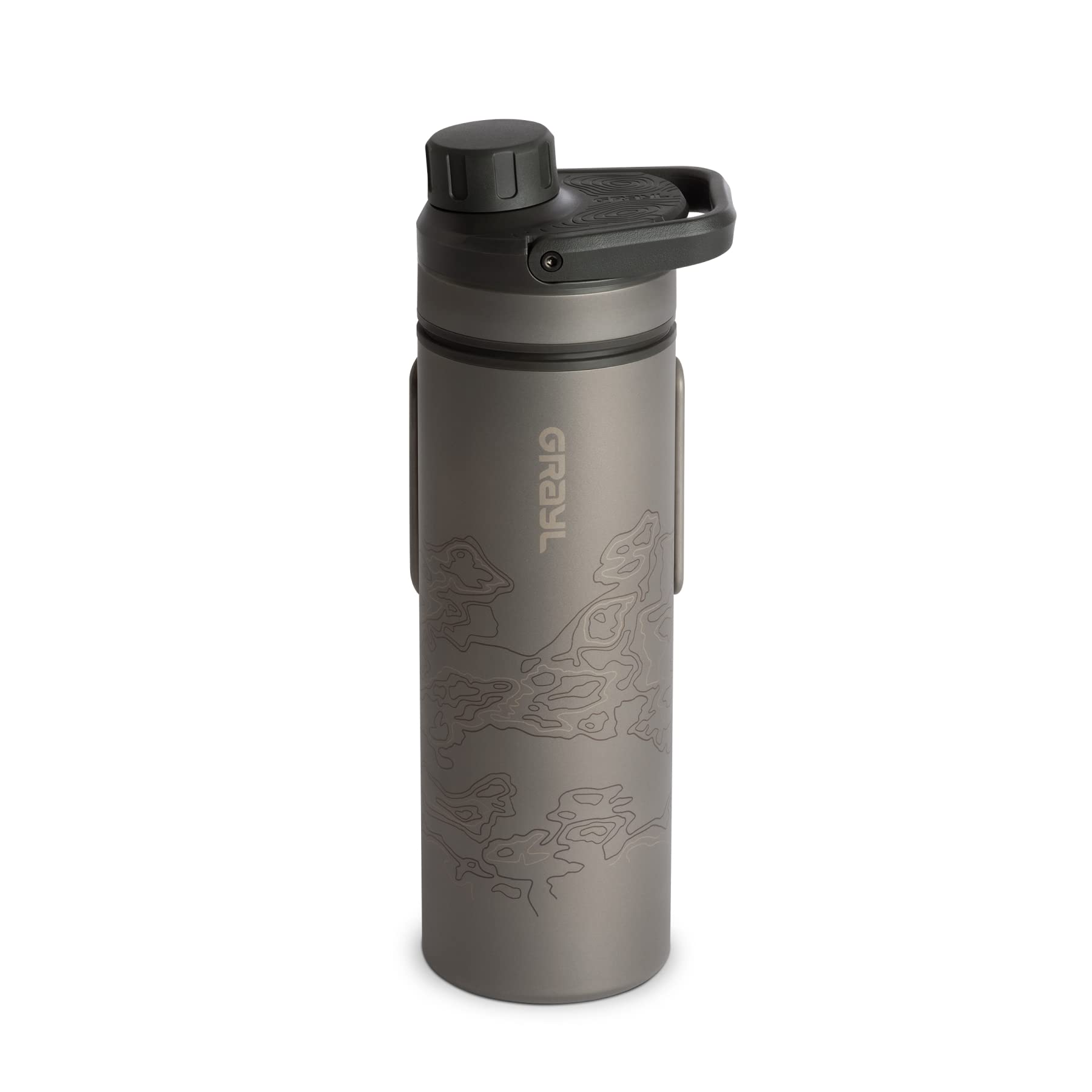 GRAYL UltraPress Titanium 16.9 oz Water Purifier