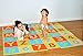 Tadpoles Soft EVA Foam 36 Piece ABC Playmat Set, Modern, 74x 74 (36 Sq Feet)