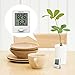 BALDR Digital Mini Versatile Thermometer and Hygrometer Portable Hygro-Thermometer Monitor Indoor Temperature Gauge Humidity with Table Standing Wall Hanging Magnet for Baby,White