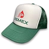 PEMEX HAT - Gorra Pemex. Foam Trucker Hat (Green/White)