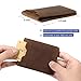 Front Pocket Wallets for Men RFID Blocking Slim Bifold Leather Minimalist Card Case Pabin (California Desert)