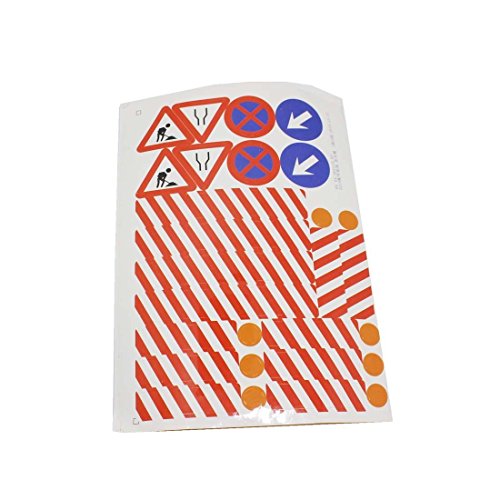 Construction Signs Toy Traffic Signs and Railings Set Road Sign Toy For Children - Thumbnail 7