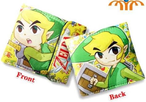 The Legend of Zelda Green Face Bi Fold Wallet