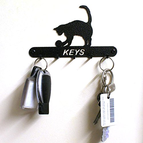 cat tail key holder