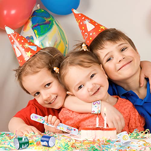 AMOR PRESENT Slap Bracelets Bulk, 72PCS White Slap Bracelets DIY Wrist Band Blank Snap Band for Kids Birthday Party Favors School Crafts