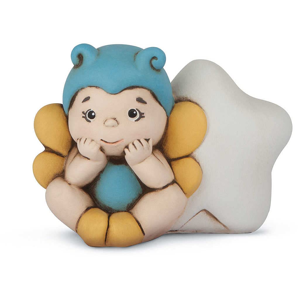 Egan Statue, Ceramic, Ivory, Small