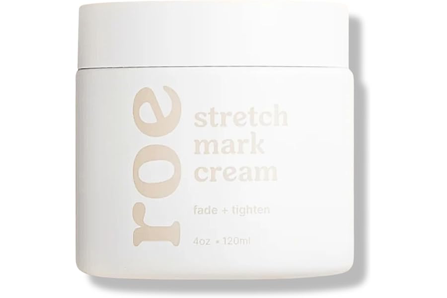 Roe Wellness Stretch Mark Cream for Sensitive Skin Plant-Based Long and Short-term Hydration, Increases Skin Elasticity and Firmness (Stretch Mark Cream)