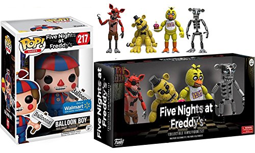 Five nights at freddy s character pack exclusive vinyl …