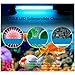 LEDGLE Aquarium Lights 7 W Submersible LED Light Aquarium Clean Light for Aquarium Water Clean Green Clear Waterproof Clean Lamp