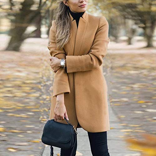 Onefa Women Winter Coat, Ladies Fashion Cardigan Coat Trench Jacket Warm Long Overcoat Outwear