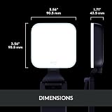 Logitech Litra Glow Premium LED Streaming Light TrueSoft Graphite view 3