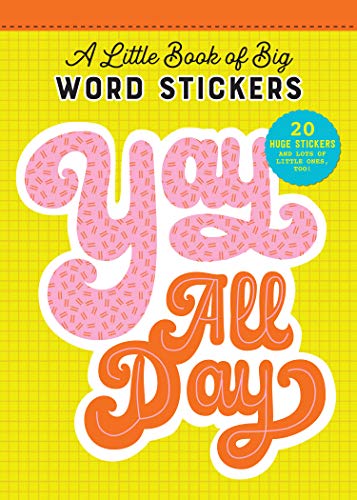 Little Book of Big Word Stickers: 20 Huge Word Stickers! (Pipsticks+Workman)
