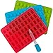 Candy Silicone Molds & Ice Cube Trays, 3 Pack Gumdrop Jelly Molds, Chocolate Molds, Gummy Bear Candy Molds - Bear