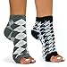 Freetoes Toeless Socks-2 Pairs 1-Argyle, 1 Houndstooth …