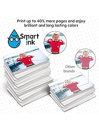 Smart Ink   Cartuchos de tinta remanufacturados de repuesto para impresoras HP 902 XL 902XL High Yield 4 Combo (negro L y C M Y XL) para impresoras HP OfficeJet Pro 6954 6960 6962 6968 6975 6978 6970