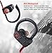 Bluetooth Headphones,Miltuu Wireless Sports Earphones in-Ear Earbuds IPX7 Waterproof with Mic Sweatproof Bass HD Stereo for Gym Running Workout 8 Hour working time Noise Cancelling Headsets V4.1