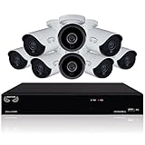 Night Owl 16-Channel 1080p Security System with 1 TB Hard Drive, 8x 1080p Bullet Cameras, and 100 Night Vision