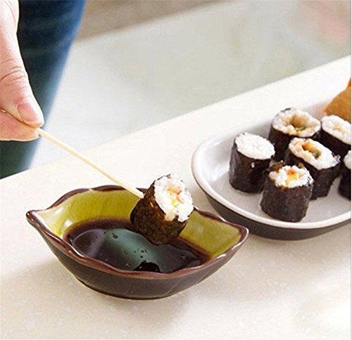 image for WeiMay Multipurpose Mini Seasoning Sauce Dishes Saucer for Vinegar/Sal