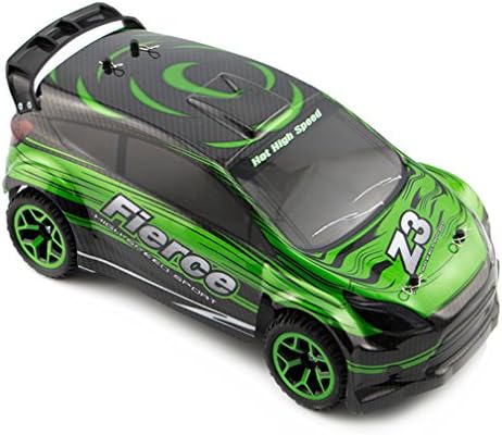 Zhencheng 1/18 Scale Electric 2.4Ghz 4WD Extreme High Speed Sport Car RC Rally Car Toy Vehicle,Color may Vary