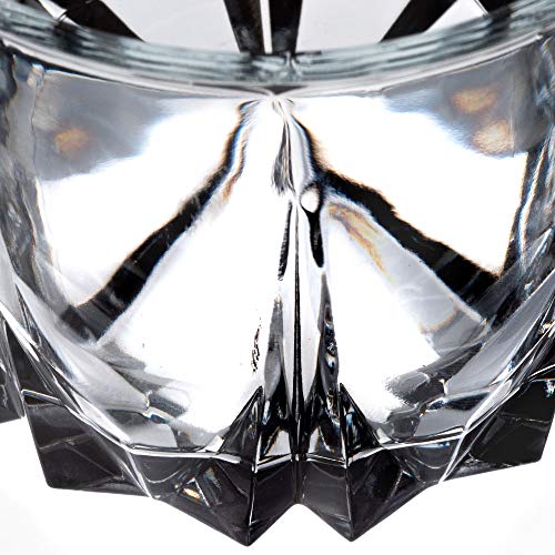 KADAX Trinkgläser aus hochwertigem Glas, 6er Set, Wassergläser, dickwandige Saftgläser, geriffelte Gläser für Wasser, Drink, Saft, Party, Cocktailgläser, Getränkegläser (niedrig, 300ml) – Bild 6