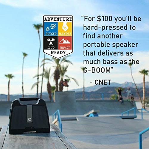 GProject GBoom Wireless Bluetooth Boombox Speaker Rugged Portable