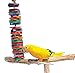 Birds LOVE Chew-Tastic Single Tower of Shredded Fun Toy for Green Cheek Conures Sun Conures Caiques Senegals Quakers and Similar Sized Birdsthumb 2