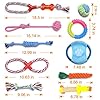WeFine-Puppy-Dog-Chew-Toys-Teething-Training10pcs-Dog-Rope-Toys-100-Natural-Cotton-Rope-for-Small-and-Medium-Dog WeFine Puppy Dog Chew Toys Teething Training, 10pcs Dog Rope Toys 100% Natural Cotton Rope for Small and Medium Dog