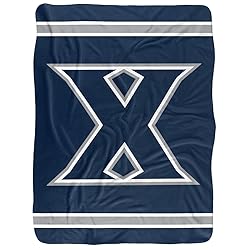 Xavier University Blanket, 60"x80" Primary Logo