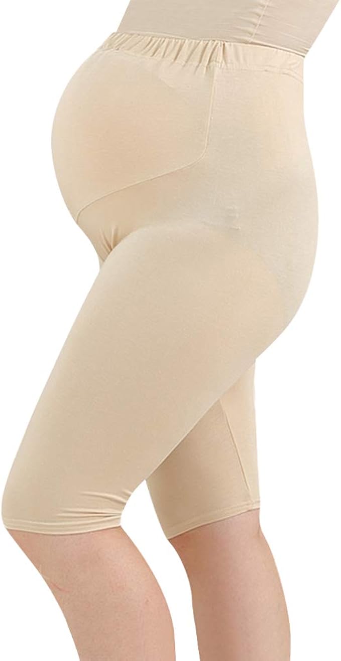 Daytwork Women Maternity Knickers Shorts 2 Pcs Ladies Elastic Band