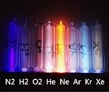 8pc Rare Gas Lighting Tubes Krypton Helium Neon Argon Xenon Oxygen Hydrogen view 4