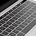 Mosiso Keyboard Cover Skin for MacBook Pro with Touch Bar 13 / 15 (A1706 / A1707, 2017 and 2016 Release), Premium Soft TPU Ultra Thin Transparent Protector, Clear