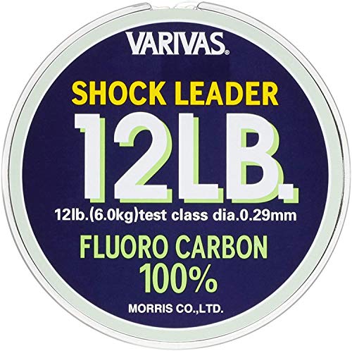 Varivas Shock Leader 100% Fluorocarbon – 30m – 12lbs – 0,29mm – 5,4kg