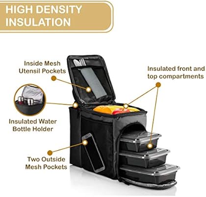 hemingweigh reusable insulated lunch box