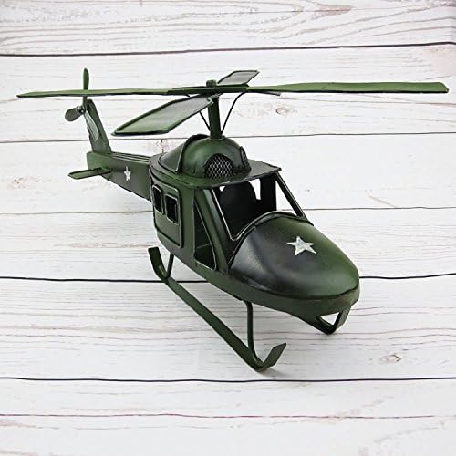 World War Ii American Helicopter Model Swung Retro Craft Shop Window Display Photography Props