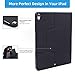 Beeasy iPad Pro 12.9 Case with Keyboard (Only fit 2018), Keyboard Case for iPad Pro 12.9 inch 2018 3rd Generation, with Pencil Holder &7 Colors Backlit, Black
