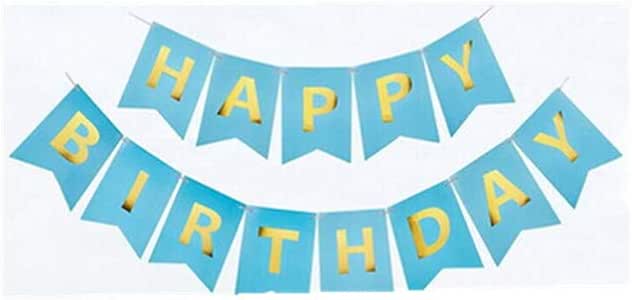 Stormflagchina fabricante Feliz Cumpleaños Banner Decoraciones Bandera