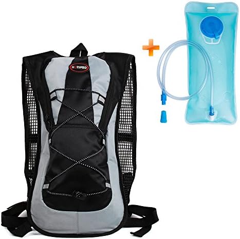 Maoko Hydration Pack Backpack(5L) &amp; Water Bladder(2L) for Running, Cycling, Hiking, Skiing and Other Sports