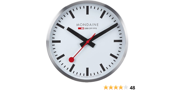 wall clock mondaine
