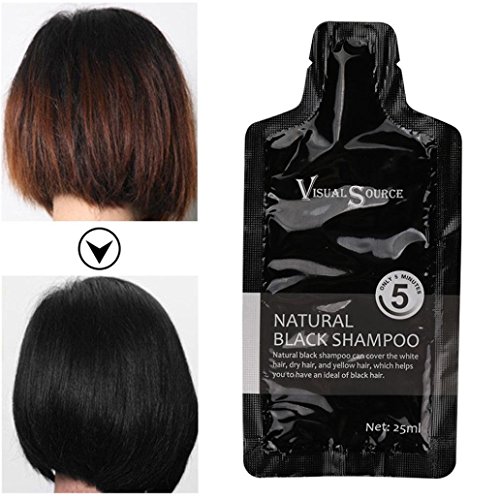 Instant Hair Dye Black Hair Shampoo Natural Instincts Lasting Practical Lasting Practical Hair Color Black Ammonia Free (Black)