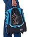 Pet Gear I-GO2 Escort Roller Backpack for cats and dogs, Ocean Blue