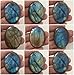 Cabochon 40X30Mm Oval Cab Flatback Semi-Precious Gemstone Ring Face (Natural Labradorite)
