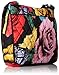 Vera Bradley Women's Cotton Little Hipster Crossbody Purse, Havana Rose, One Size