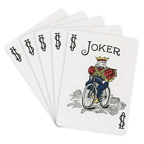 Magic Makers Jokers Wild Card Trick - Special Bicycle Trick Cards Included