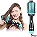 Hair Dryer Brush,Hot Air Brush,Cosy Life Upgraded 5 in 1 One-Step Hair Dryer& Volumizer,Salon Negative Ion Ceramic Blow Comb for All Styler (Tiffany Blue)thumb 1