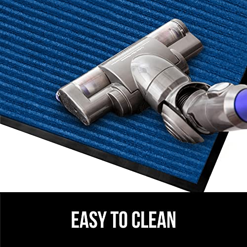 Gorilla Grip Heavy Duty Traffic Guard Doormat, 60x36, Durable Rubber Backing, Low Profile Indoor