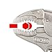 TEKTON 5 Inch Curved Jaw Locking Pliers | PLK10005