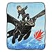 How to Train Your Dragon Silky Soft Throw Blanket